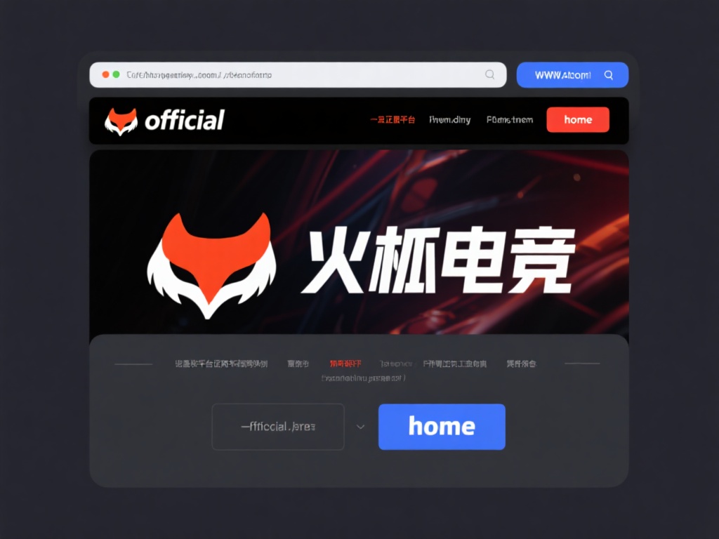 官网域名的识别
火狐电竞的官方网站通常使用简洁且