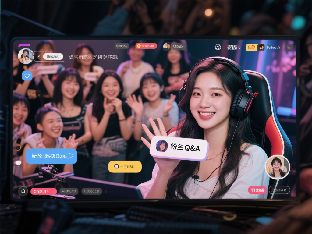 高人气的背后，社群的参与感至关重要。成功的主播们不